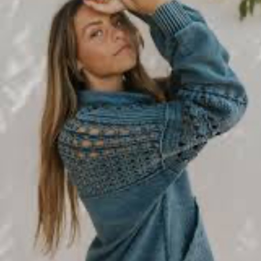 NWOT Free People Dune Buggy Cardi - Picture 2 of 4